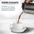 thumbnail image 3 of Set de 6 Tazas para Café Casa Litus de Porcelana con Platos y Base Metálica, 3 of 9