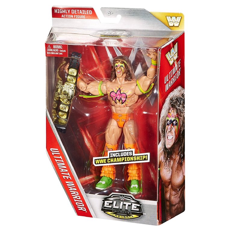スポーツ WWE Mattel Elite Ultimate Warrior WWE Ultimate Warrior Elite Flashback Action Figure Figure