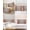 Burnt orange and Gray, variant on Purple Grey Ombre Pillow Cases Cal King Size, Smooth Satin Pillowcase for Hair and Skin, Modern Gradient Abstract Art Decorative Cooling Bed Pillow Covers with Zipper, 20x40 Inches