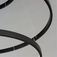 thumbnail image 4 of 39.5 Inch 4 Led 4-Tier Pendant-Black Finish Et2 Lighting E22729-Bk, 4 of 7