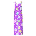 thumbnail image 5 of YOIAVIAOY Womens Easter Print Overalls Adjustable Straps Sleeveless Jumpsuit Casual One Piece Outfit with Pockets 2026 Multicolor XXL, 5 of 5