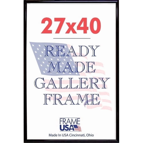 27x40 BLACK DELUXE POSTERFRAME