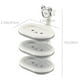 thumbnail image 3 of Jabonera giratoria sin taladro | Organizador de jabón multicapa para pared | Bandeja para jabón giratoria de 360° con drenaje | Dispensador de jabón para baño y cocina que ahorra espacio, 3 of 9