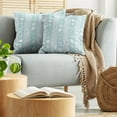 thumbnail image 5 of Ambesonne Nautical Throw Pillow Cover 2 Pack, Sea Animals and Shells, 16", Pale Blue Pale Blue, 5 of 5