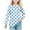 Light Blue, variant on vdgthytj Girls Long Sleeve Shirts Kids Trendy Polka Dots Printed Round Neck Basic Tee Tops Fall Clothes
