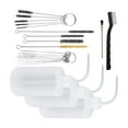 thumbnail image 2 of 24Pcs Portable Sprayer Cleaning Set Includes 4 Squeeze Wash Bottles and 21 Brushes for Efficient Paint Maintenance, 2 of 7