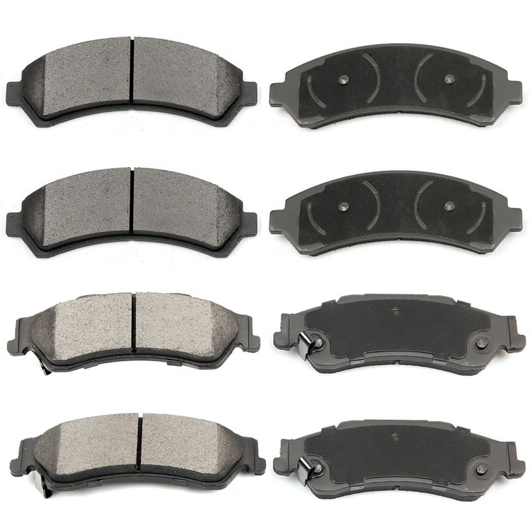 ECCPP D726 D729 Front Rear Ceramic Disc Brake Pad Set - Fit For Chevrolet  Blazer S10; For GMC Jimmy Sonoma; For Isuzu Hombre; For Oldsmobile Bravada 