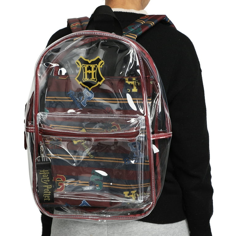 Harry Potter Hogwarts Clear PVC 16 Backpack