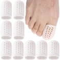 thumbnail image 1 of Protectores para Dedos del Pie Alpinleux Paquete de 10 Tapones de Gel de Silicona para Dedo Gordo, 1 of 7