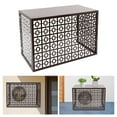 thumbnail image 5 of Wildnix Outdoor Air Conditioner Fence, Modern Design Aluminium Alloy Protection, Stylish and&nbsp; with Easy Installation and Strong Stability, 5 of 6