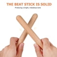 thumbnail image 2 of SHISUYAN 1 Ensemble d'Instruments de Percussion en Bois pour Enfants Bâtons de Rythme et Œuf, 2 of 7