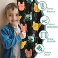 thumbnail image 3 of Blackout Kids Curtains,Music Bulldog Childrens Insulated Curtains Set Of 2,Bedroom Essentials,Toddler Room Decor 42x63in(106x160cm), 3 of 4