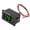 Green, variant on NFTIGB Digital 0.56 in / 1.4 cm LED Display Waterproof Voltmeter DC Voltage Meter Panel 5-130V Green Testing Equipment