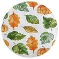 thumbnail image 3 of Autumn Harvest Maple Leaves Thanksgiving Round Rugs -Washable Non-Slip Small Round Area Rug Throw Soft Circle Rugs for Bedroom, Modern Print Indoor Carpet for Entryway Sofa Living Room, 3 of 6
