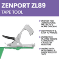 thumbnail image 3 of Zenport ZL89 Large Lightweight Plant Tape Tool, Green, 3 of 4