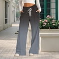 thumbnail image 2 of Wide Leg Sweatpants Women, Audhol Women's Fashion Spring Autumn Casual Wide Leg Long Pants Comfy Pants Women Black 2XL, 2 of 8
