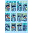 thumbnail image 2 of Men's Lilo & Stitch Emotions of 626 Graphic Tee Light Blue Medium, 2 of 4
