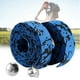 thumbnail image 1 of M Buder Cinta de Agarre para Manubrio de Bici de Ruta, Envoltura Deportiva Antideslizante Absorbe el Sudor, Instalación Rápida con Tapones, Ligera, 190 cm / 74.8 in, Duradera (Negro y Azul), 1 of 4