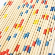STPToys Pick Up Sticks Games Toys for 2+ Years Old,Classic Pickup Wood Sticks Retro Toys with Storage Box for Family Fun Game Birthday Present