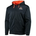 thumbnail image 2 of Men's Dunbrooke Navy/Orange Chicago Bears Apprentice Full-Zip Hoodie, 2 of 4