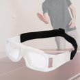 thumbnail image 4 of Gafas de baloncesto, con banda elástica para cabeza, gafas deportivas protectoras, gafas de seguridad transpirables para fútbol, 15cmx5cm Soledad Gafas de regate, 4 of 7