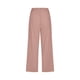 thumbnail image 5 of Pantalones de cintura alta y pierna ancha con cordón para mujer - Pantalones rectos elásticos de poliéster con bolsillos, 5 of 5
