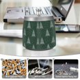 thumbnail image 6 of Yayeee Ashtray with Lid for Cigarette Smokeless Stainless Steel Home Ash Holder, New Year Tree Pattern, 6 of 7
