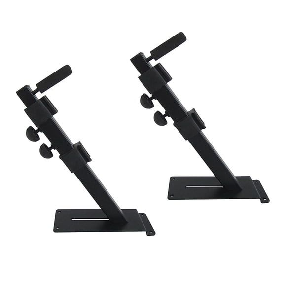 Soporte para teclado electrónico, soporte para teclado de piano, metal, fácil instalación, resistente, universal, gancho Guzheng, brazos telescópicos Estilo A