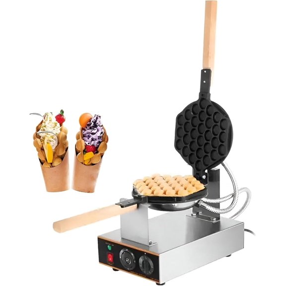 Máquina de Waffles Bluelander Waflera antiadherente Potencia de 1400 W Temperatura Ajustable 50° - 250° C