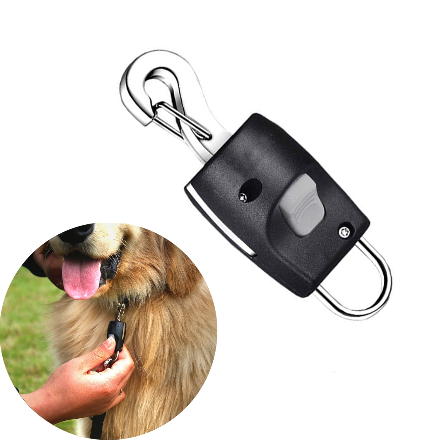 SELMAI Dog Collar Leash Connector Dog Latch Magic Latch Hook