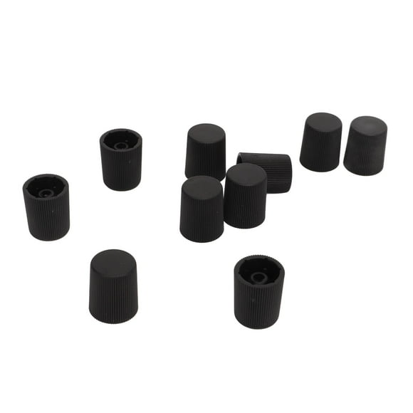 Air Conditioning Valve , 50PCS Lightweight Car Valve Dust Cover Replacement Parts ABS Plastic Sealing For Vehicle Modification Blue,Black
