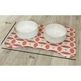 thumbnail image 2 of Simply Daisy Geometric Bone Shape Pet Feeding Mat for Dogs, 2 of 3
