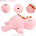 thumbnail image 2 of Lindo dinosaurio de peluche, 40 cm, suave peluche de dinosaurio, regalo de cumpleaños para niños., 2 of 5