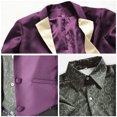 thumbnail image 4 of Disfraz de Cosplay de Anime The Joker Mortal Kombat 11, conjunto de traje morado con pantalón a rayas y cinturón, disfraces de Carnaval de Halloween para hombres adultos, 4 of 5