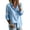 A-Blue, variant on TEAJOPSUU Women's Trendy Cotton Blend Tops Long Sleeve Collared Button Down Shirts Casual Lace Trim Comfy Blouses B-White