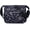 Black&Flower, variant on Nylon Crossboby Bag for Women - Waterproof Zipper Multi-pocket Travel Shoulder Bag Purse Wallet (Black)