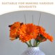 thumbnail image 3 of unbranded 50Ud Varillas De Hierro Para Flores Artificiales Con Flexible Para De Hogar, 3 of 6