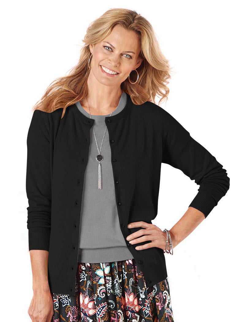 Round Neck Long Sleeve Knit 