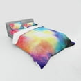 thumbnail image 3 of Ambesonne Colorful Bedding Set 3 Pcs, Watercolor Star Galaxy, Twin XL, Multicolor, 3 of 3