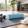 thumbnail image 2 of JHyouerji Smooth EVA Foam Roller 12x4in Blue Muscle Recovery Roller for Yoga Home Fitness Training, 2 of 6
