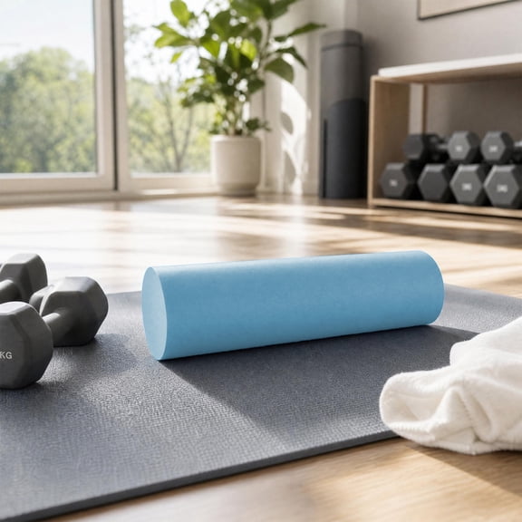 High-Density EVA Foam Massage Roller, Portable Pilates Recovery Cylinder, Smooth Muscle Relief Tool for Yoga, Back, Legs & Full Body Stretching