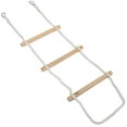 thumbnail image 1 of TABLZONE 36Pack Children Sliding Ladder for Loft Bed Wooden and Cotton Rope Construction Durable and Stable, 1 of 8