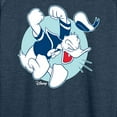 thumbnail image 3 of Mickey & Friends - Donald Duck's Temper Tantrum - Women's Lightweight French Terry Long Sleeve Shirt, 3 of 5