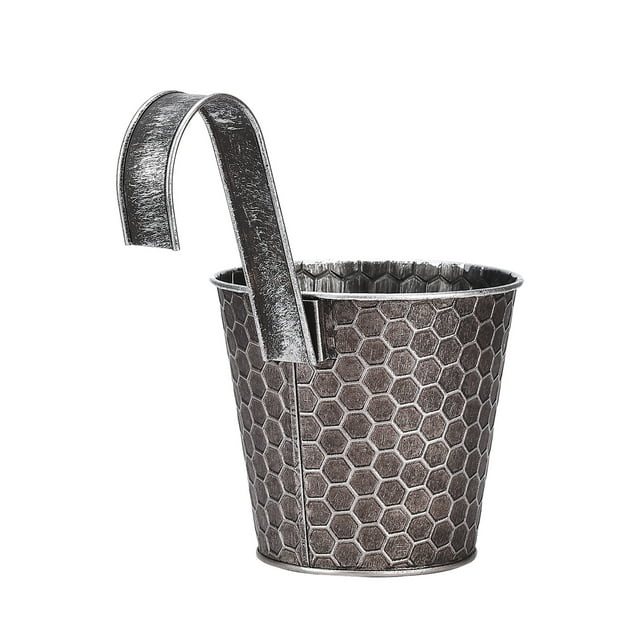 Cubo para macetero de pared, macetero de pared de metal, macetero de pared de metal vertical, cestas para plantas rústicas, calidad superior
