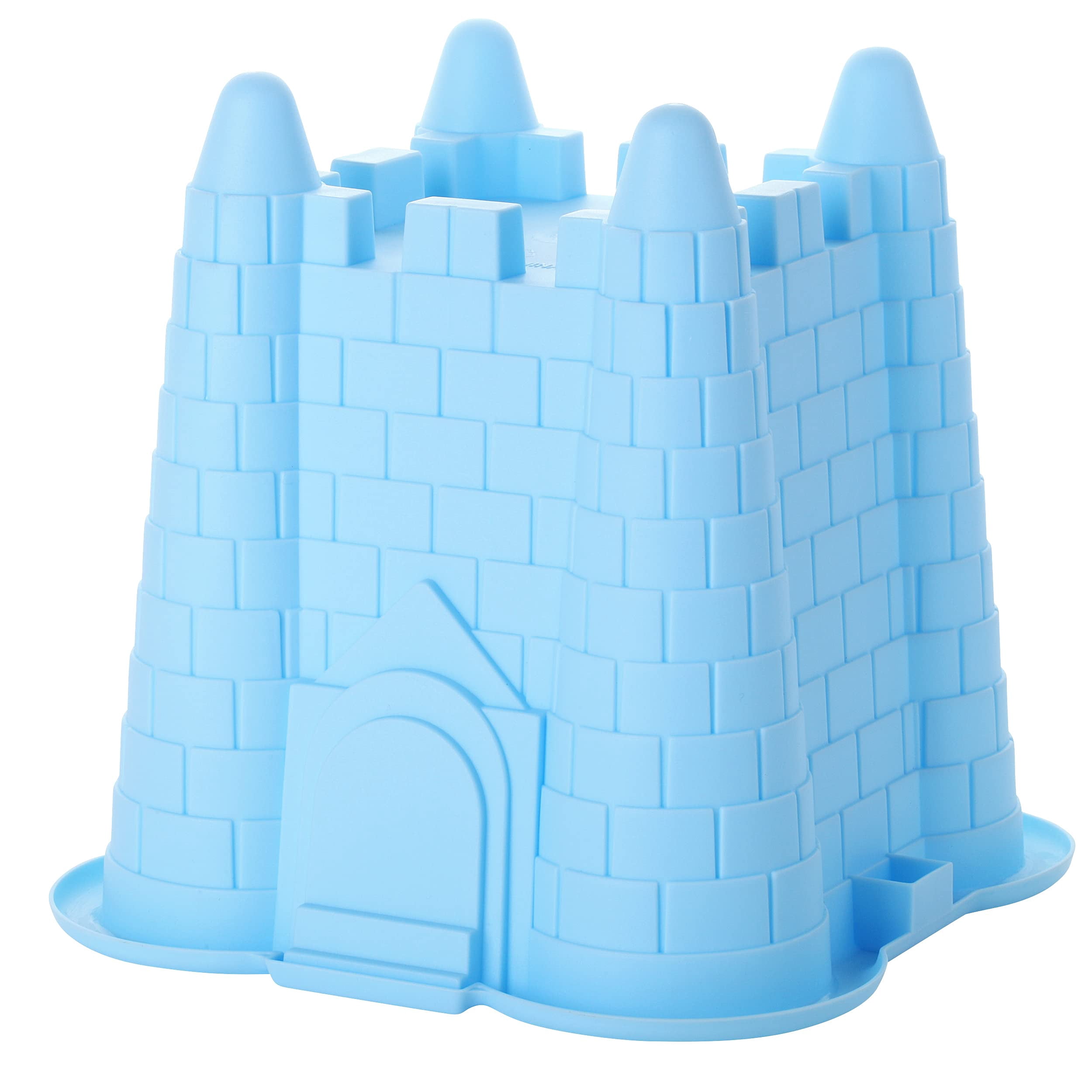 Dazmers 4 Pack Sand Castle Beach Bucket Molds, Colorful Kids Beach Toys