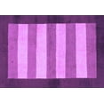 thumbnail image 1 of Ahgly Company Machine Washable Indoor Rectangle Abstract Purple Modern Area Rugs, 2' x 3', 1 of 4