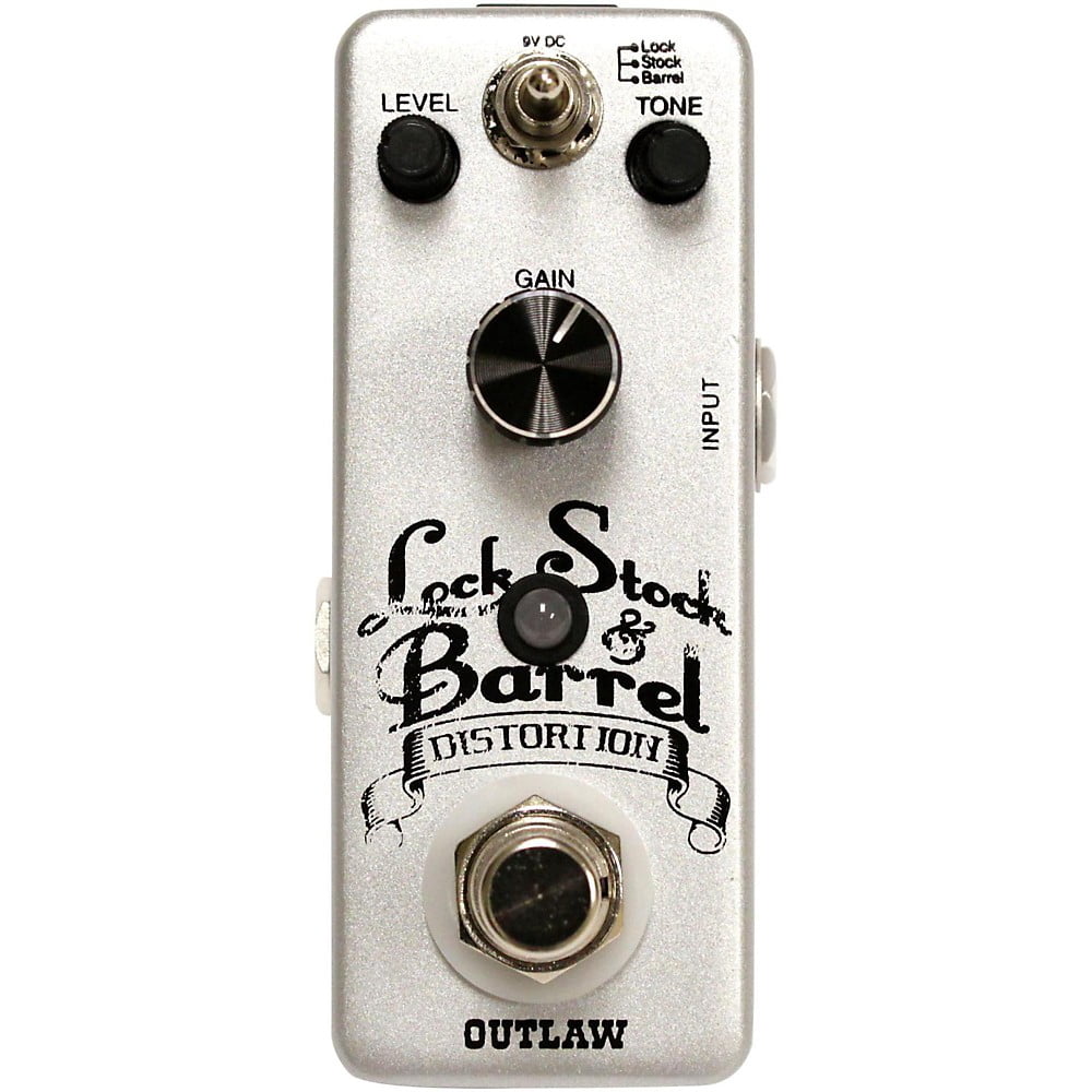Outlaw Lock Stock & Barrel 3-Mode Distortion Pedal