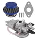 thumbnail image 2 of Carburetor Carby + Blue Air Filter + Stack For 2 Stroke 47Cc 49Cc Engine Parts Mini Moto Kids Atv Quad Dirt Pocket Bike Minimoto, 2 of 4