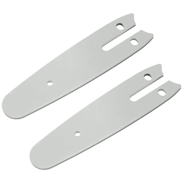 Uxcell 2 piezas de barra guía de motosierra de 4" 1/4 LP .043 Calibre Accesorios de reemplazo pequeños
