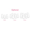 thumbnail image 2 of 3 botellas de leche materna con tapa a prueba de fugas, cuello ancho, sin BPA, 180 ml/6,1 oz, botella de almacenamiento para recolección de leche materna para el hogar, el trabajo y los viajes, 2 of 10